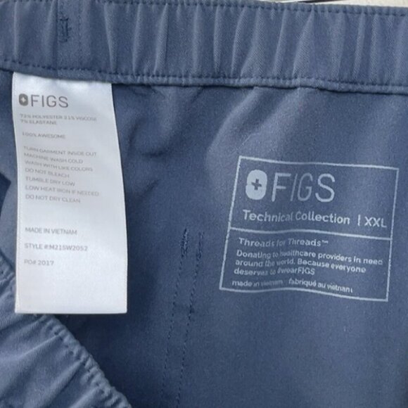 Figs Mens XXL Blue Cairo Srubs Pant In Blue Color - Picture 5 of 9